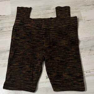 Free People Multicolor Knit Leggings
